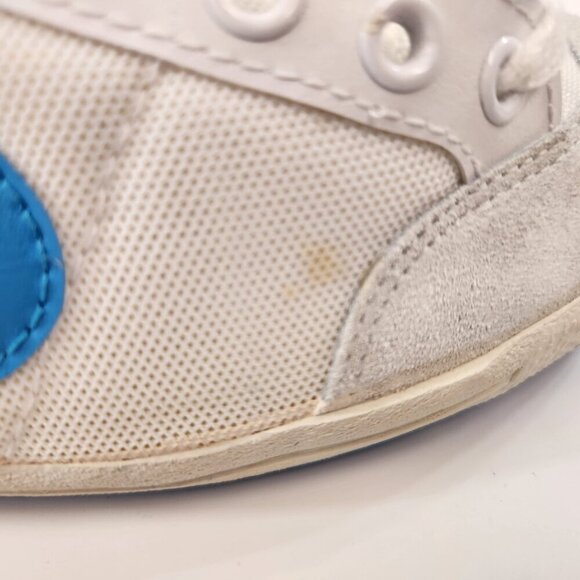 Nike Meadow 7342 White/Light Blue 1980s NEW OLD STOCK Mens Size 8 1/2 - Picture 15 of 16